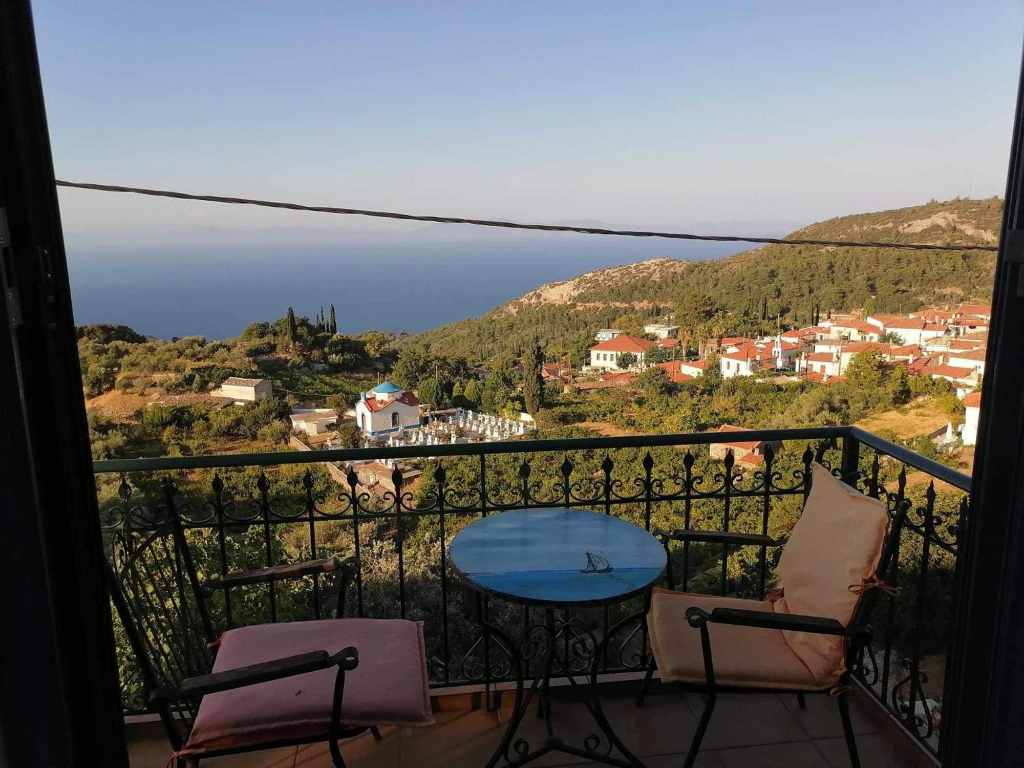 Отель Grammatikis House Vourliotes Экстерьер фото